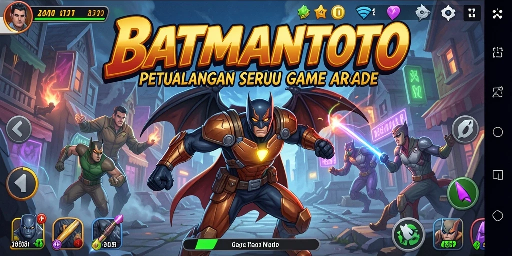 Gameplay seru dan menarik dari BATMANTOTO dalam aksi.
