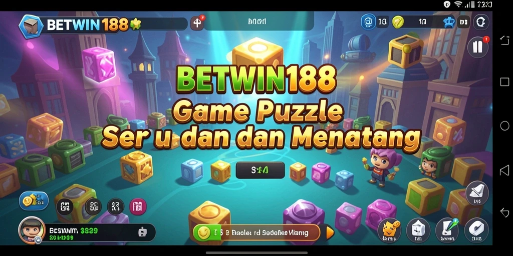 Tampilan gameplay BETWIN188 yang menarik dan berwarna.