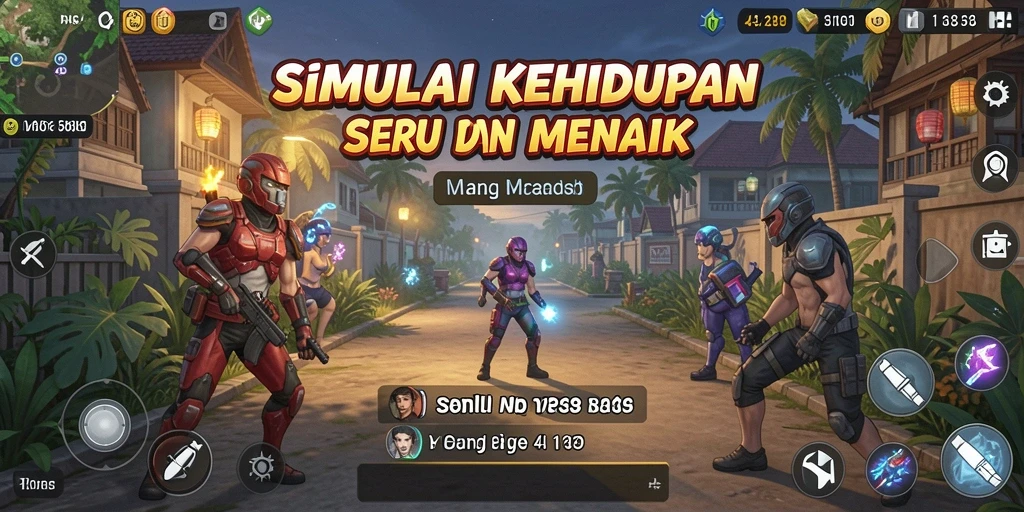 Screenshot gameplay RR89 menampilkan aktivitas simulasi yang interaktif dan menarik.