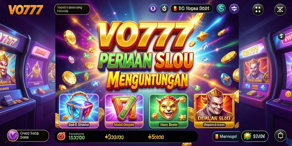 Tampilan gameplay Slot VO777 yang seru dan mendebarkan.
